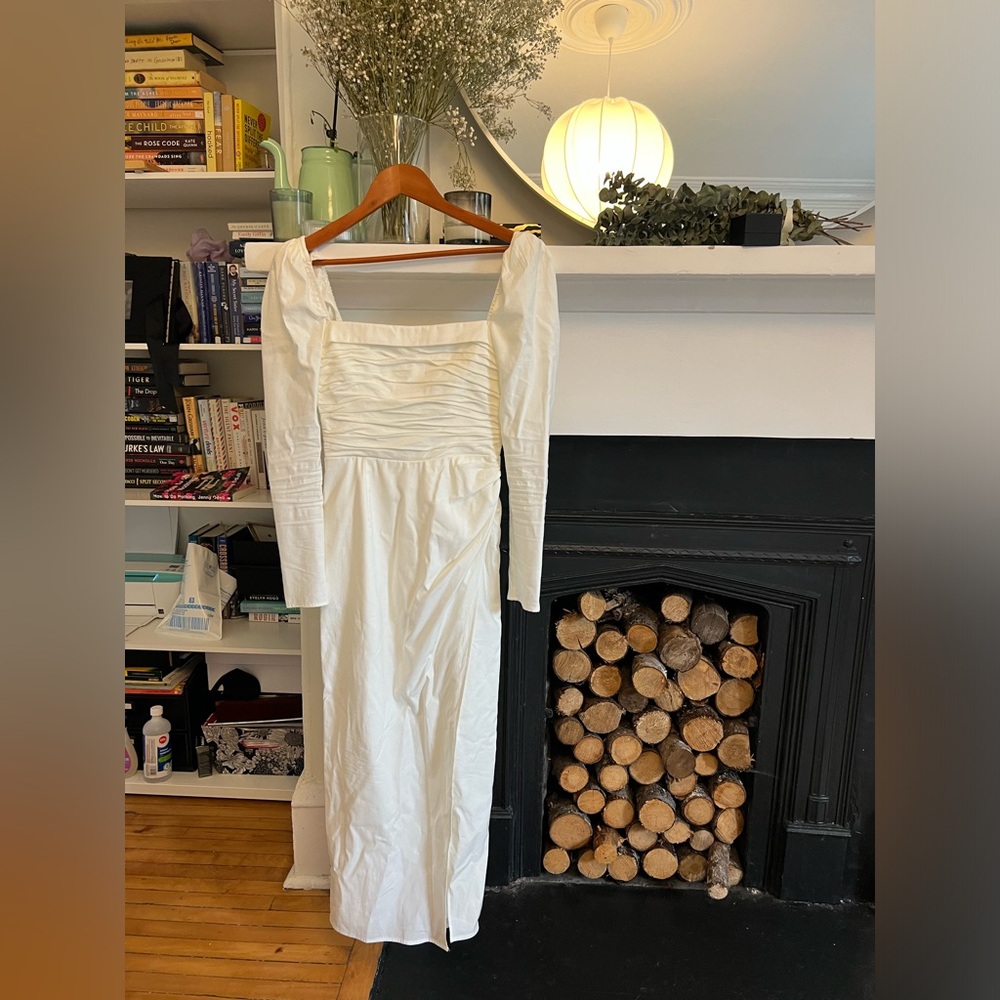 Reformation Isaac White Dress Size 2 | wedding, bachelorette, bridal shower